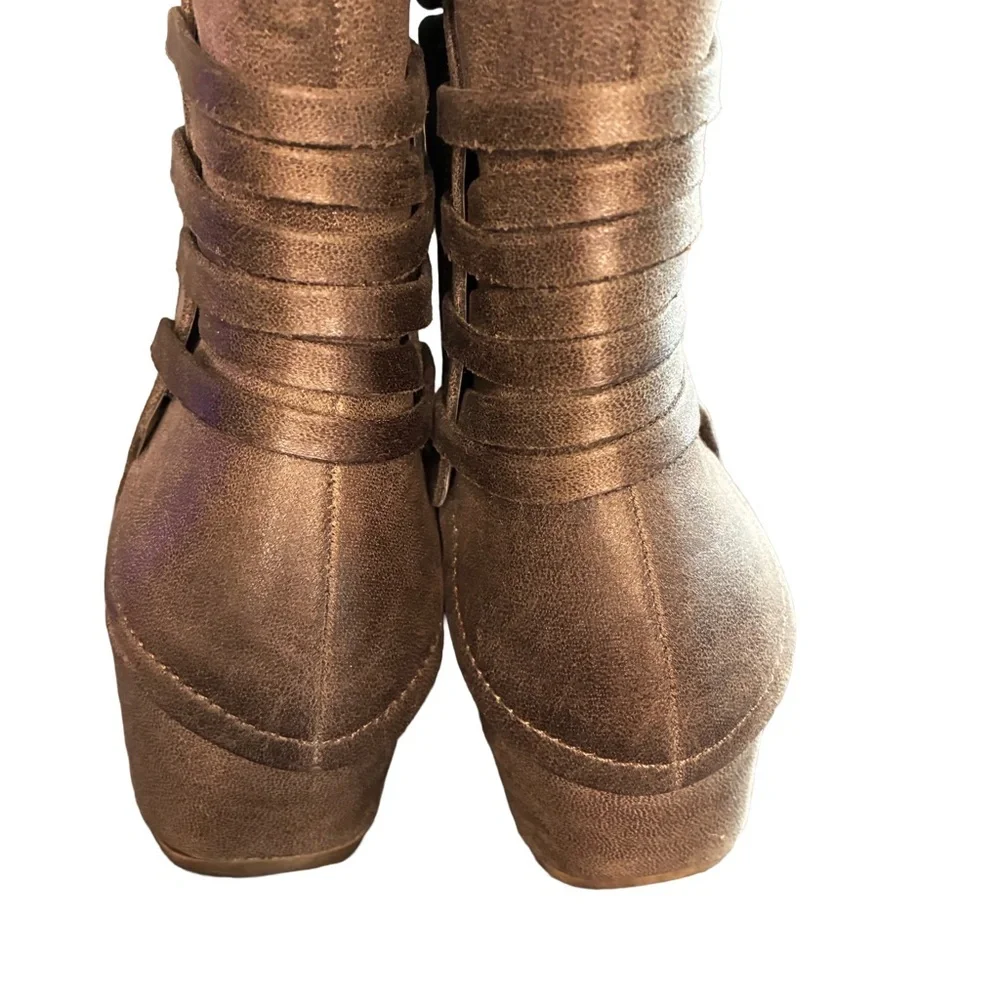 G.H. Bass Wren Extended Calf Riding Boots 🤎 Boho Equestrian 9.5 WC